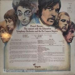 Procol Harum Live In Concert With The Edmonton Symphony Orchestra LP
