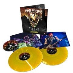 Mötley Crüe The End Live In Los Angeles Double LP + DVD