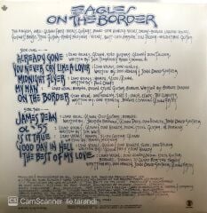 Eagles – On The Border LP