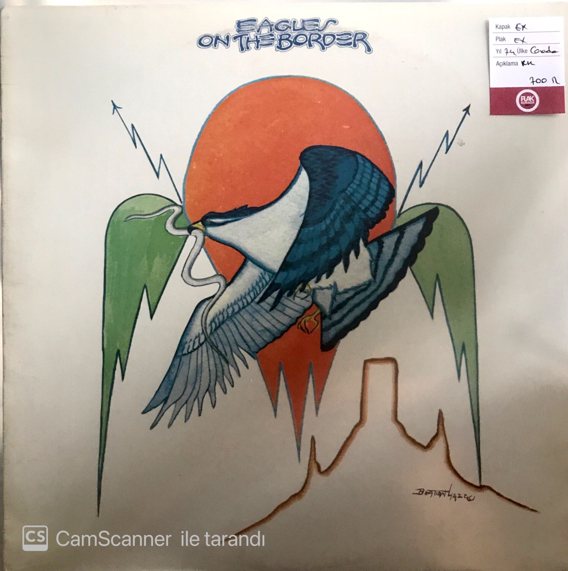 Eagles – On The Border LP