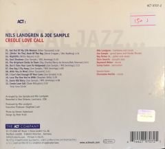 Nils Landgren  & Joe Sample  - Creole Love Call CD