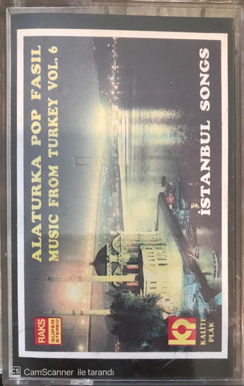 Alaturka Pop Fasıl Music From Turkey Vol.6 KASET