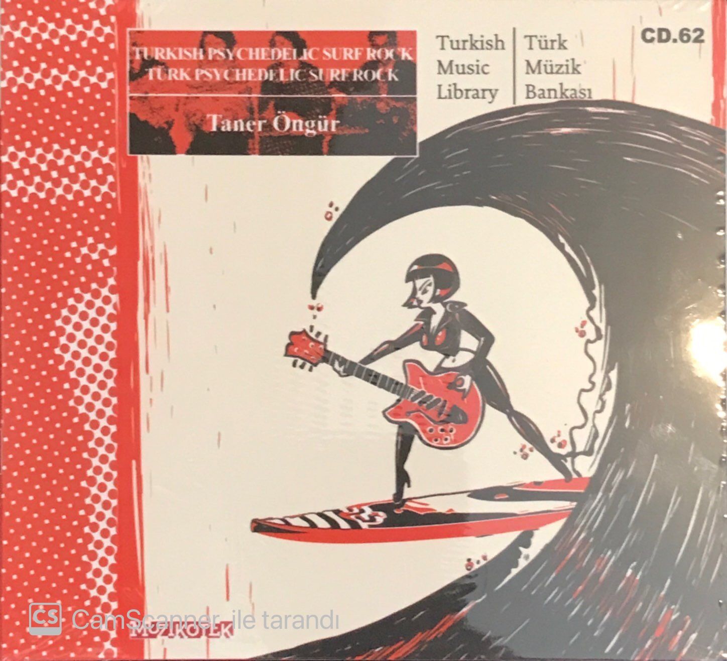 Turkish Psychedelic Surf Rock - Taner Öngür CD