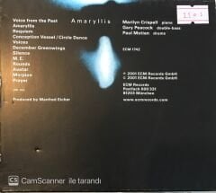 Marilyn Crispell / Gary Peacock / Paul Motian - Amaryllis CD