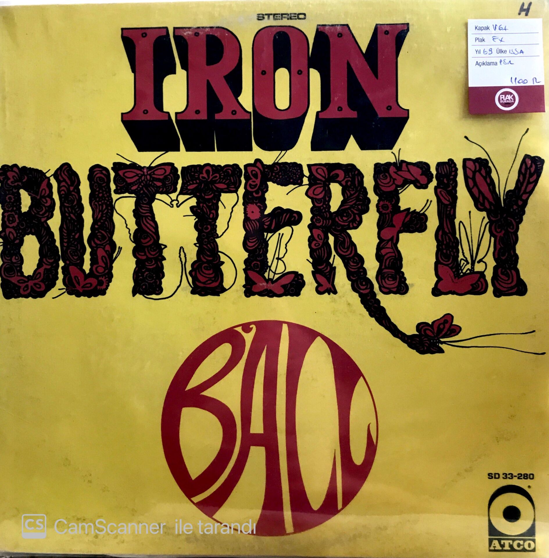 Iron Butterfly - Ball LP