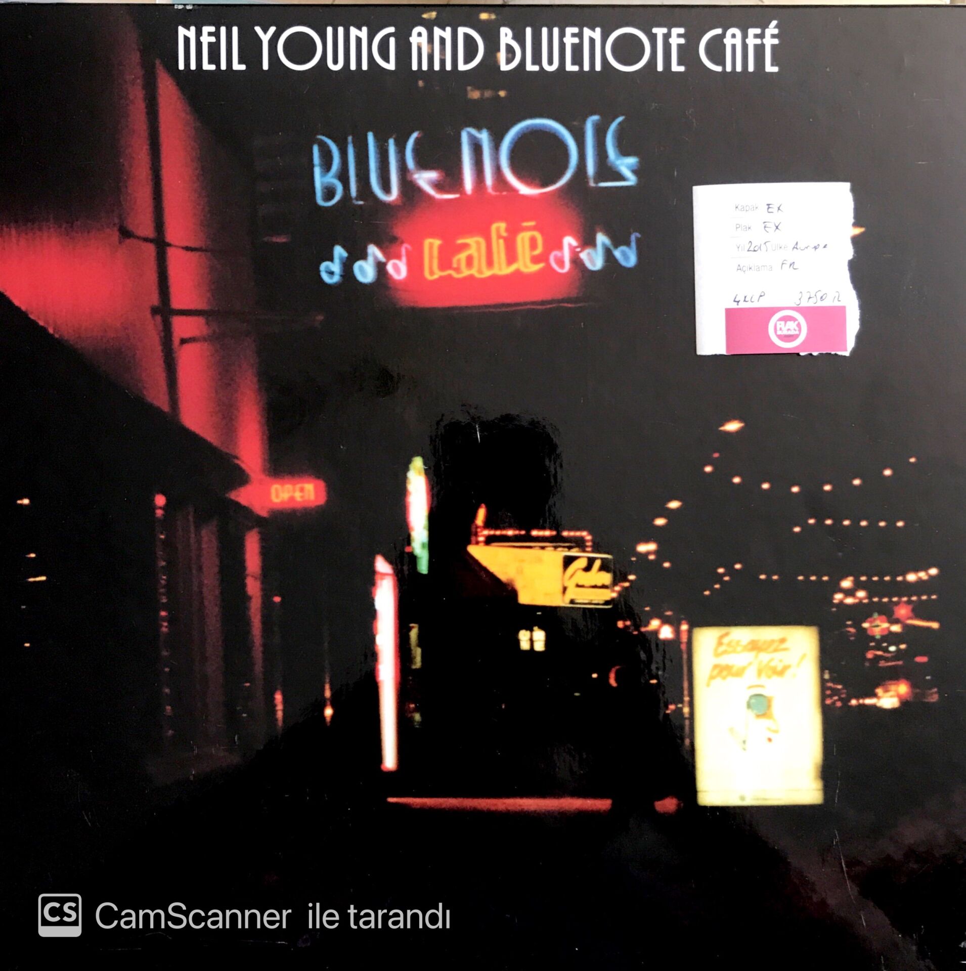 Neil Young and Bluenote Cafe 4LP BOX SET