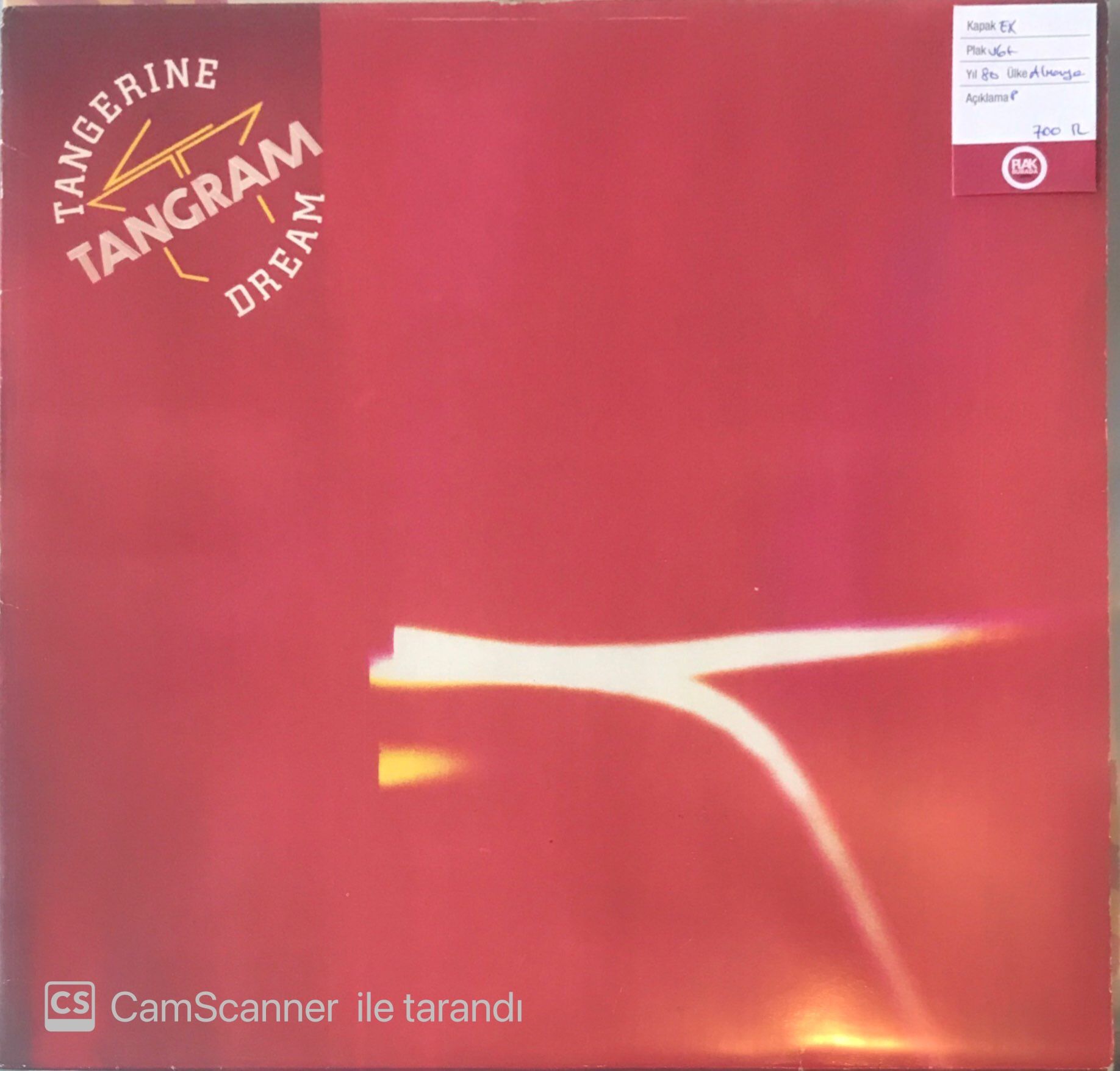 Tangerine Dream - Tangram LP