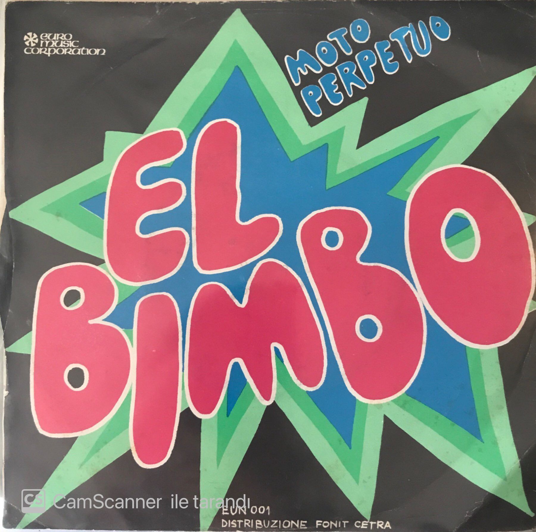Moto Perpetuo - El Bimbo 45lik