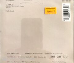 Bach / Keith Jarret 2xCD