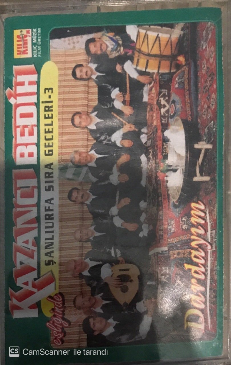 Kazancı Bedih eşliğinde Urfa Sıra Geceleri-3 KASET
