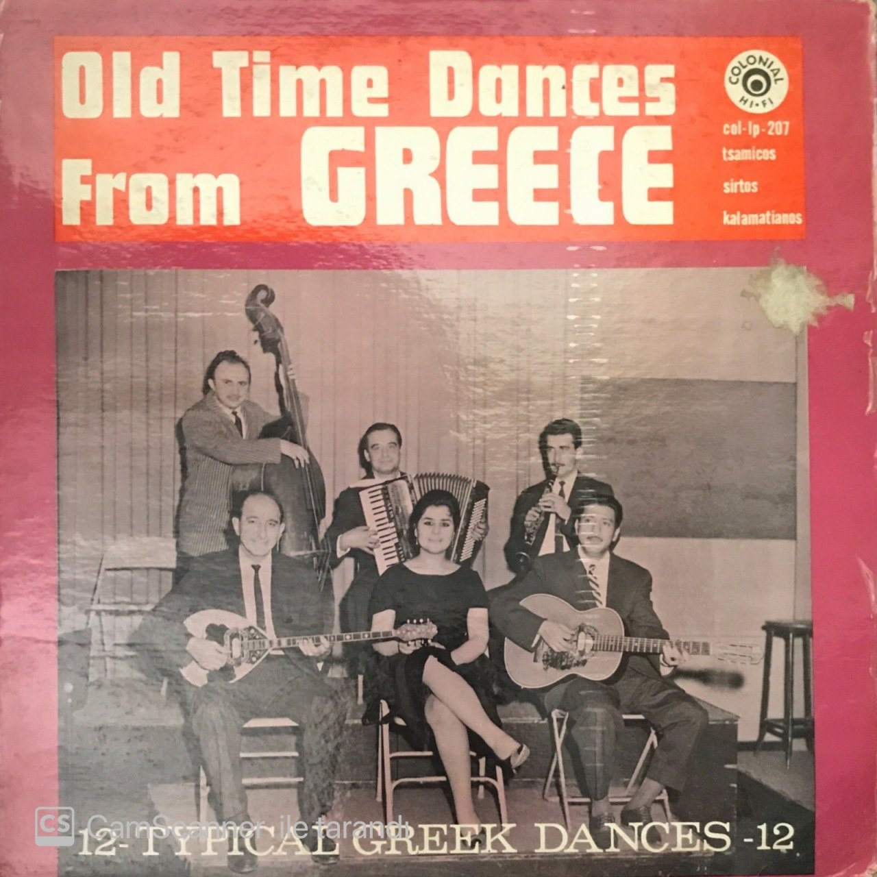 Old Time Dances From Greece LP