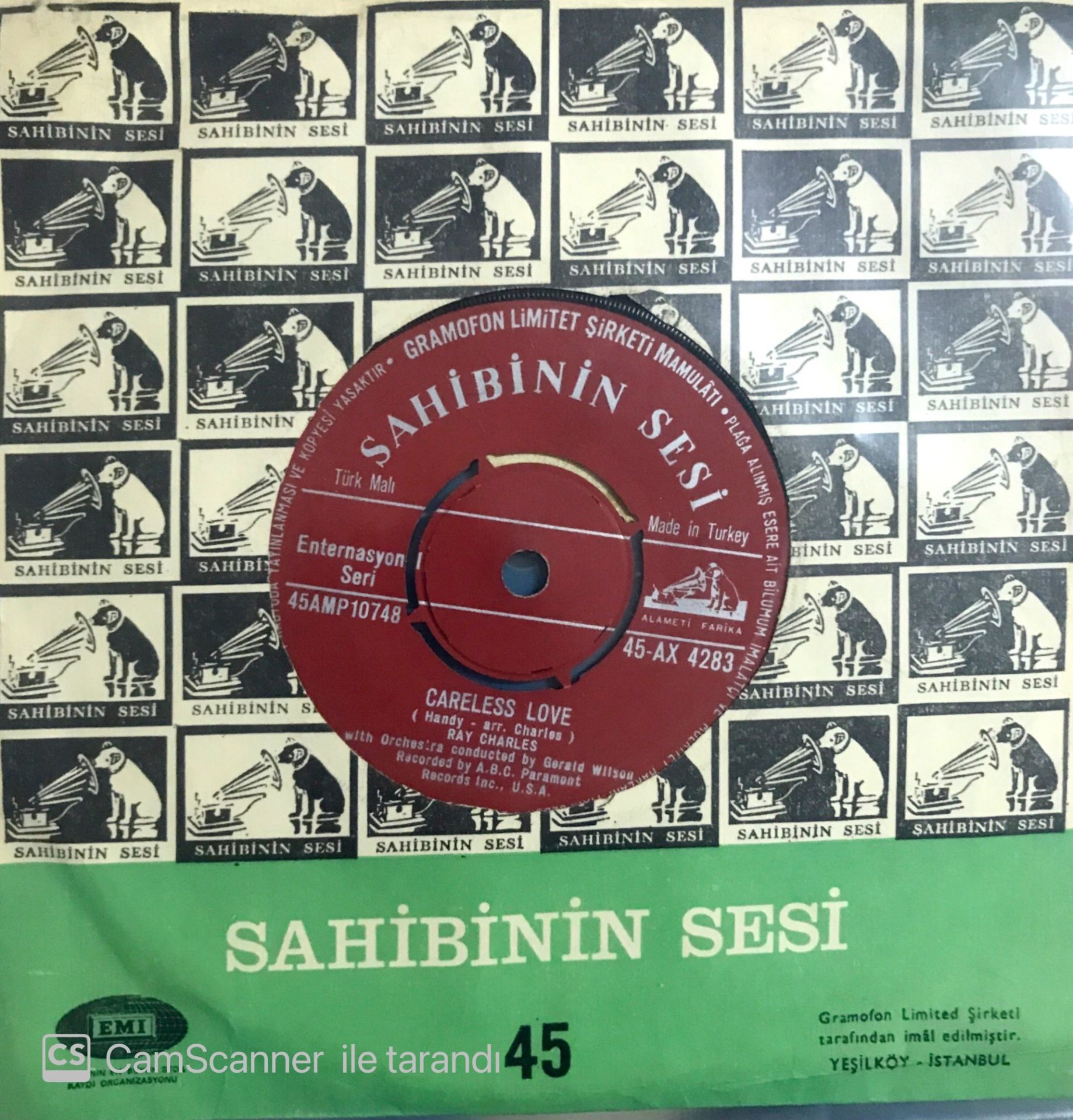 Ray Charles - Careless Love 45lik