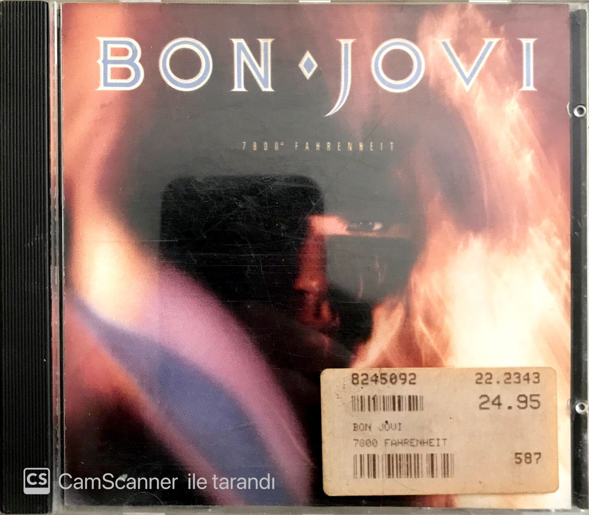 Bon Jovi / 7800 Fahrenheit CD