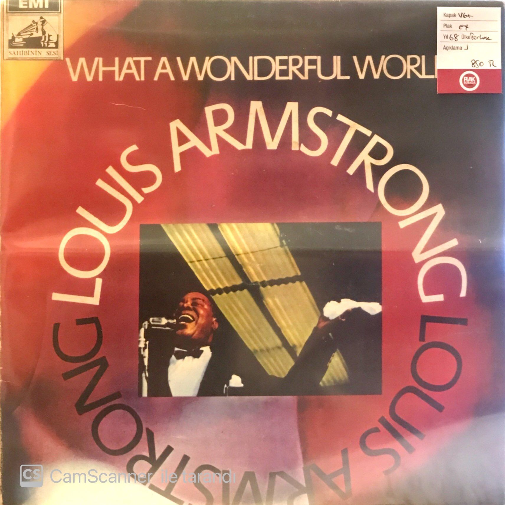 Louis Armstrong / What A Wonderful World LP