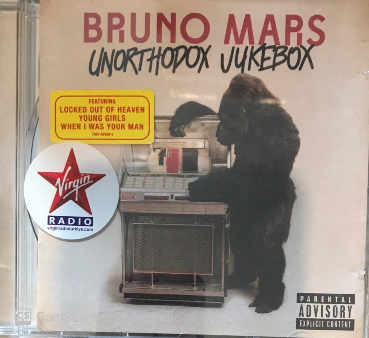 Bruno Mars Unorthdox Jukebox CD