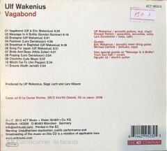 Ulf Wakenius - Vagabond CD