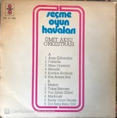 Ümit Aksu Orkestrası Seçme Oyun Havaları LP