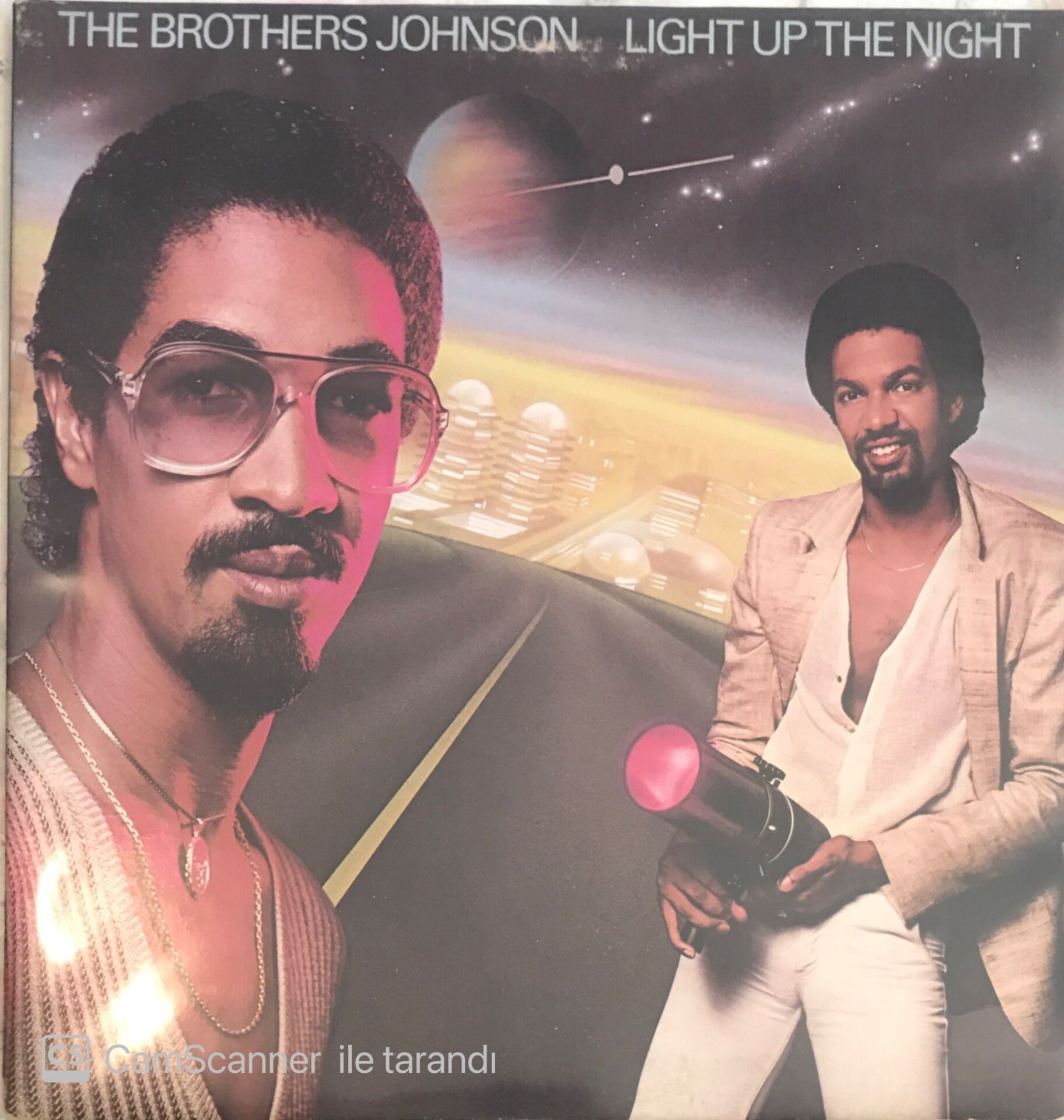 The Brothers Johnson Light Up The Night LP
