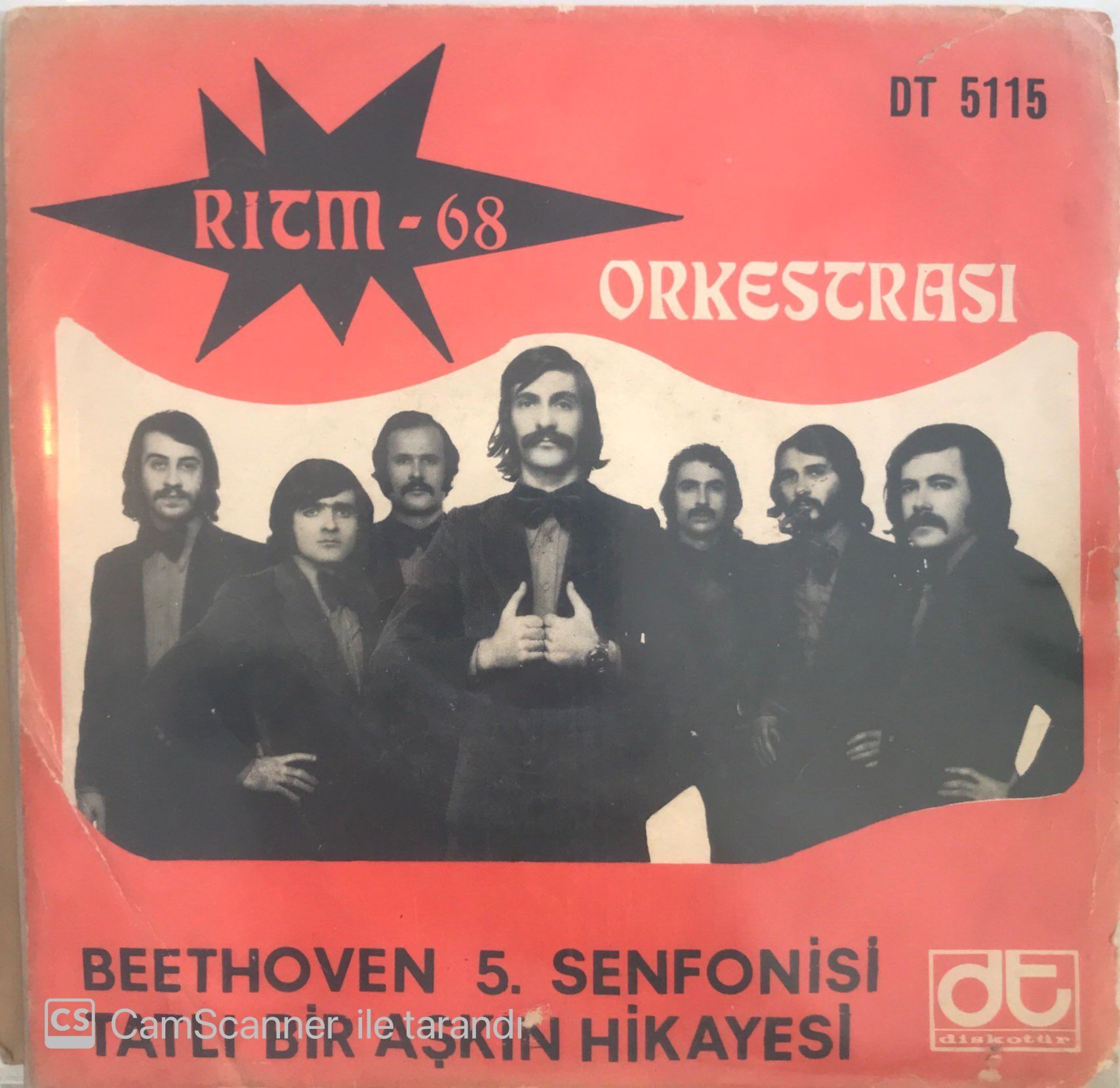 Ritm 68 Orkestrası Beethoven 5. Senfonisi 45lik