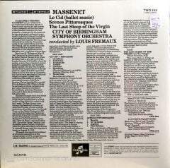 Massenet - Le Cid - ballet music / Fremaux LP