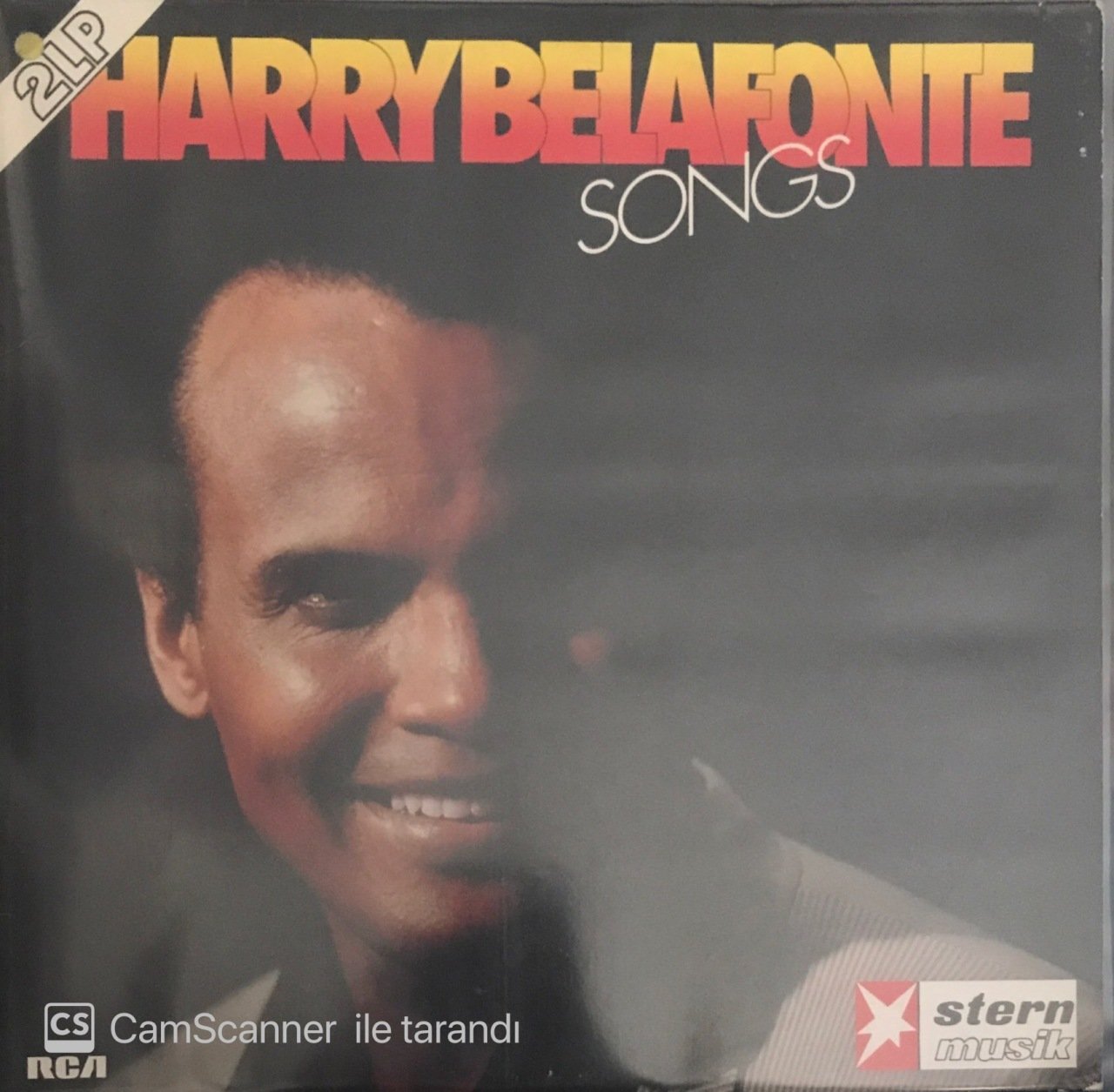 Harry Belafonte Songs Double LP