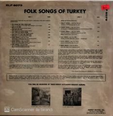 Türk Halk Müziği LP