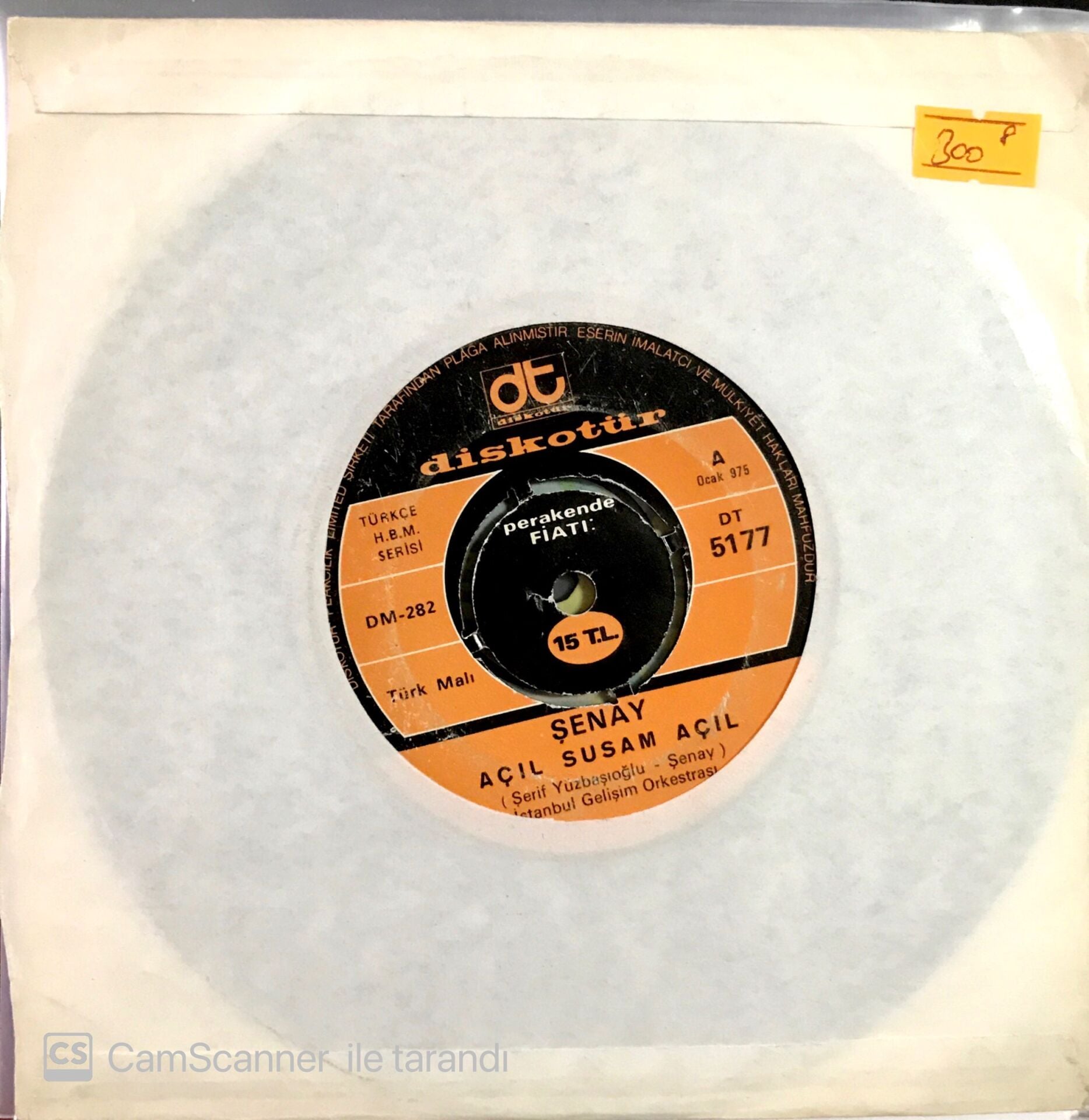 Şenay Açıl Susam Açıl 45lik