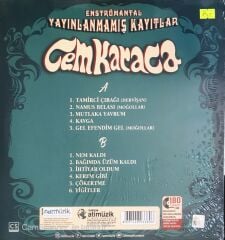 Cem Karaca - Enstrümantal Yayınlanmamış Kayıtlar - LP