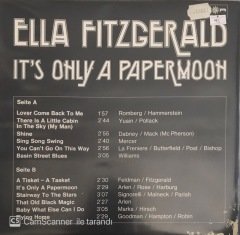 Ella Fitzgerald It's Only A Papermoon LP