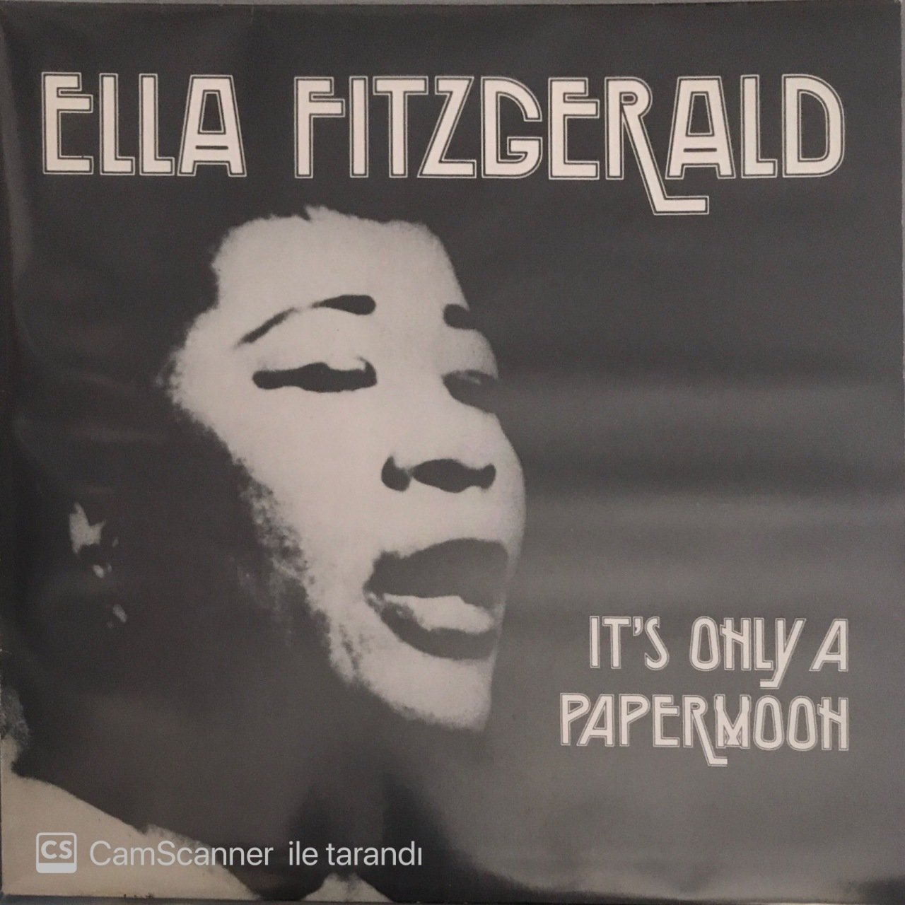 Ella Fitzgerald It's Only A Papermoon LP
