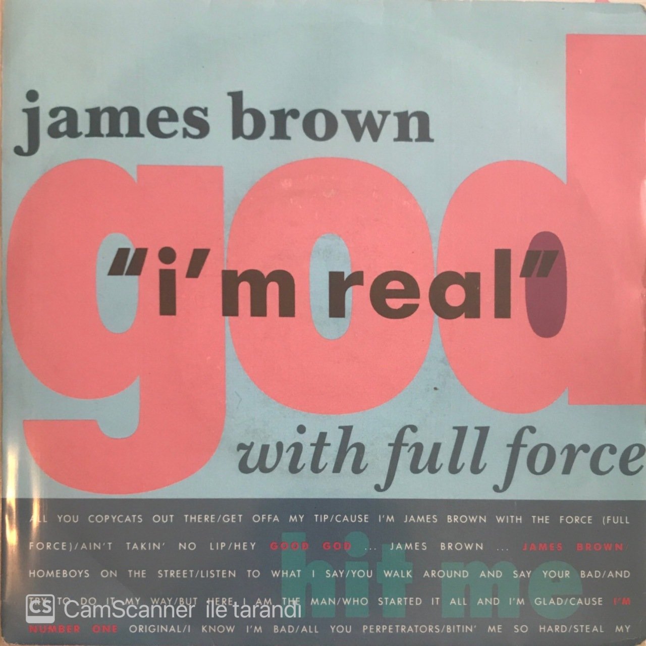 James Brown Keep Keepin' 45lik