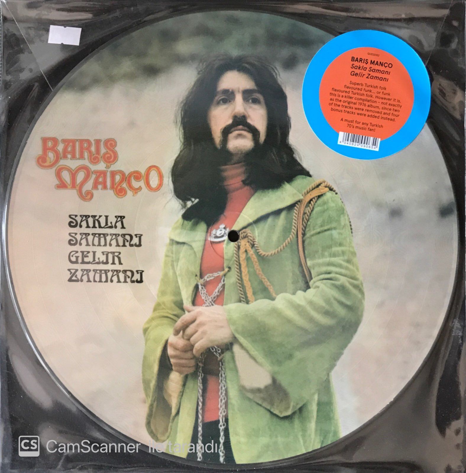 Barış Manço - Sakla Samanı Gelir Zamanı (Picture Disc) İspanyol Baskı LP