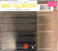 Duke Ellington - Featuring Mahalia Jackson CD