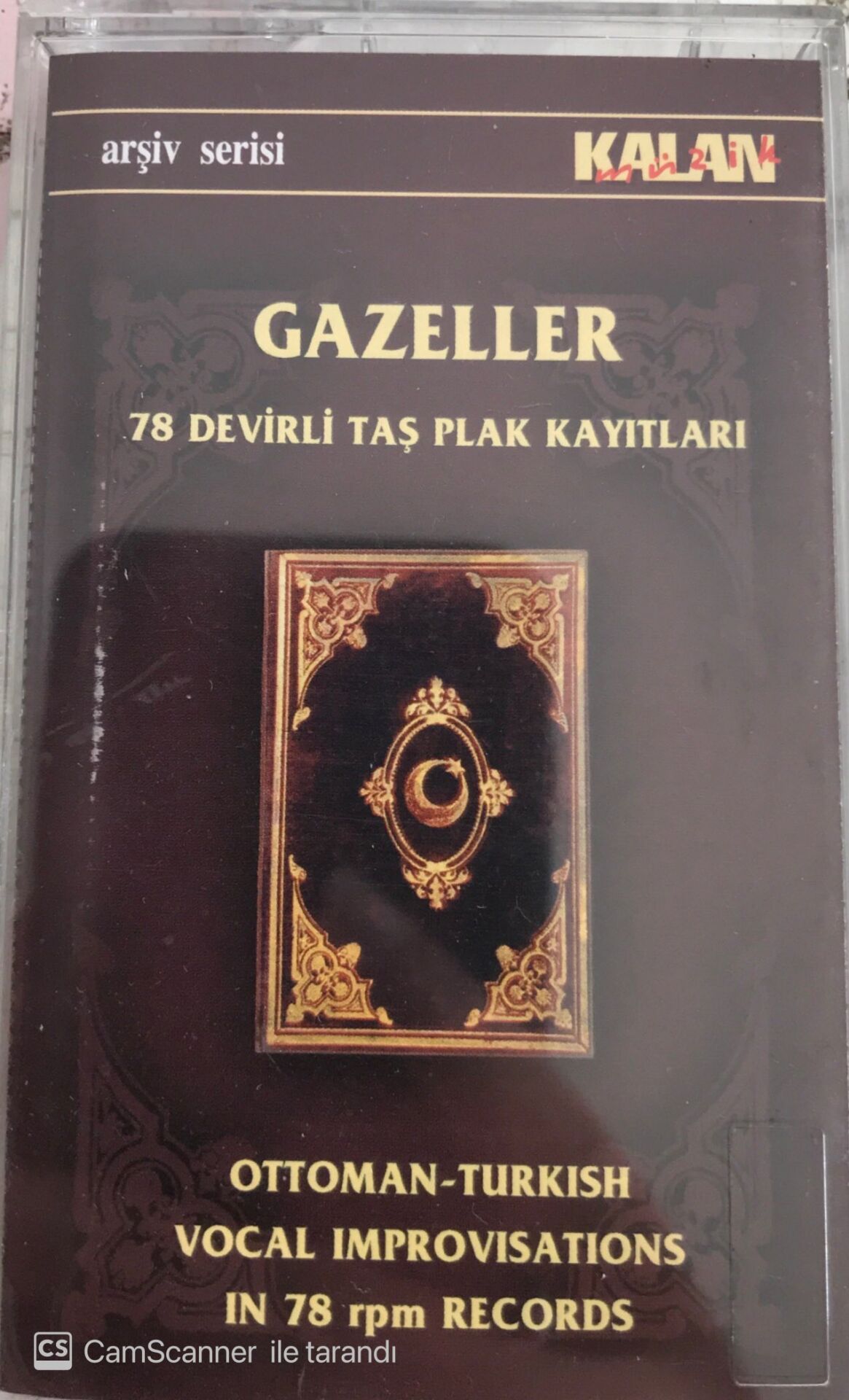 Gazeller 78 Devirli Taş Plak Kayıtları KASET