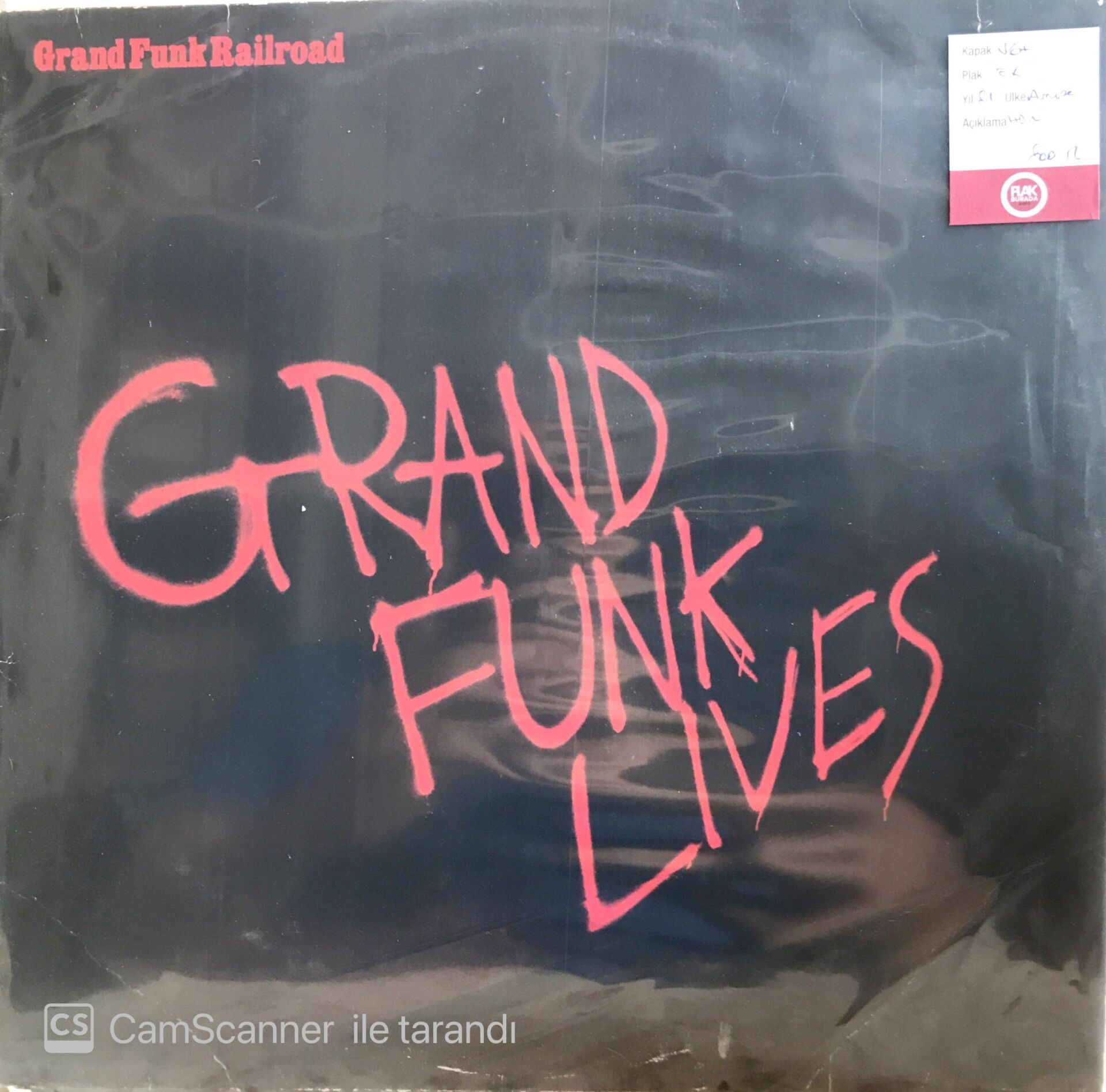 Grand Funk Lives LP