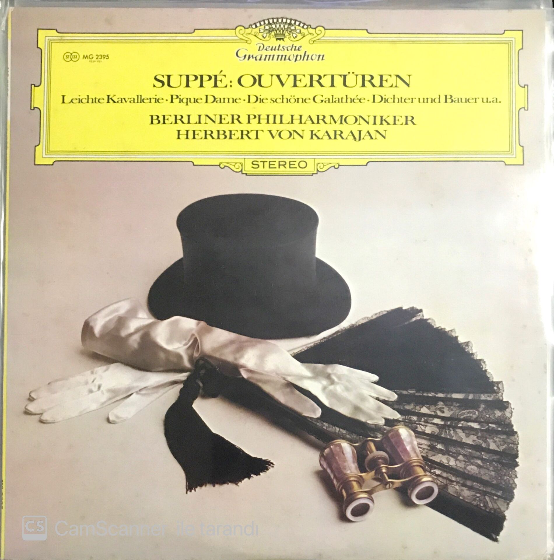 Suppe: Ouvertüren Berliner Philarmoniker Herbert Von Karajan LP