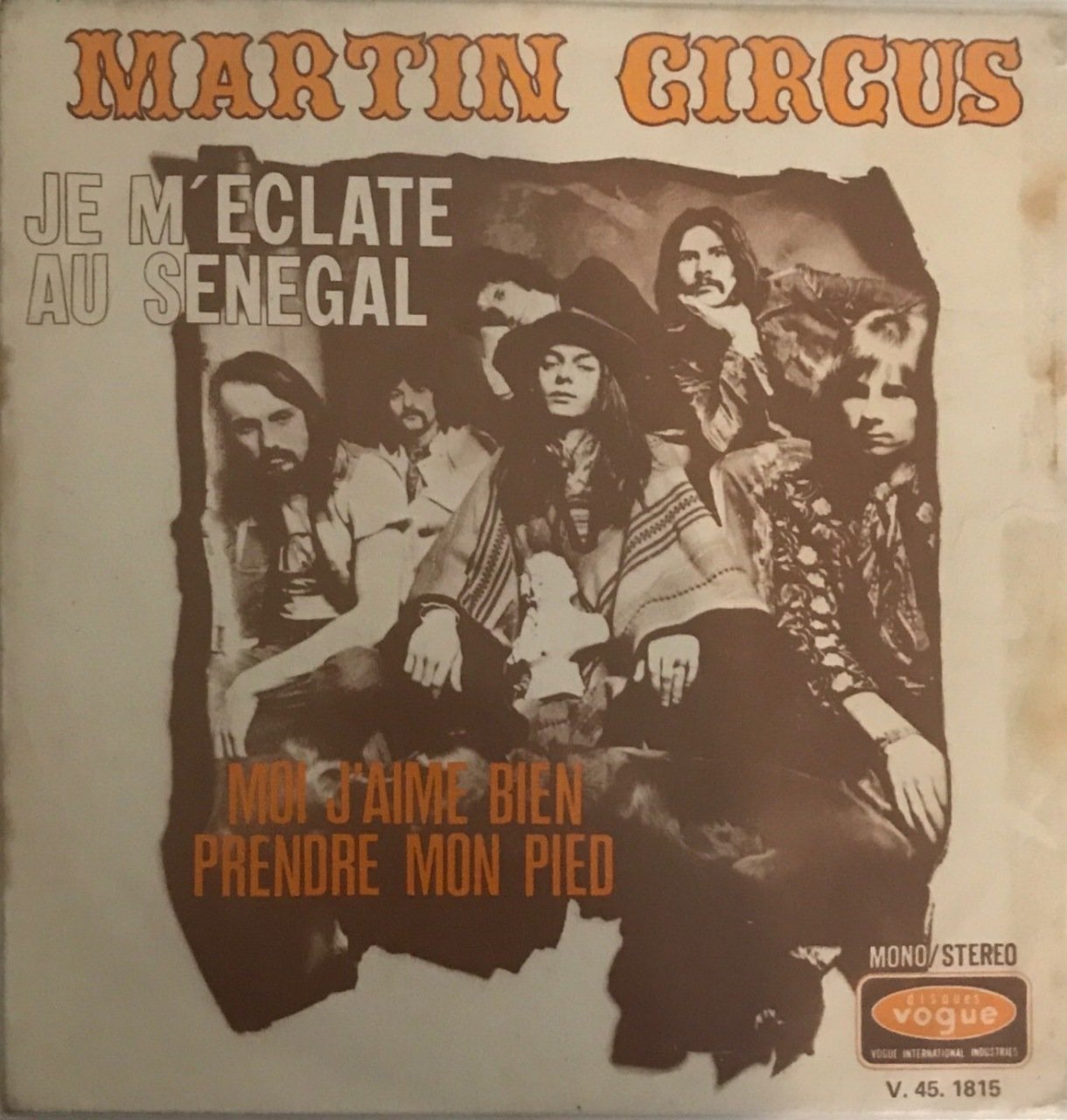 Martin Circus Je M'eclate Au Senegal 45lik