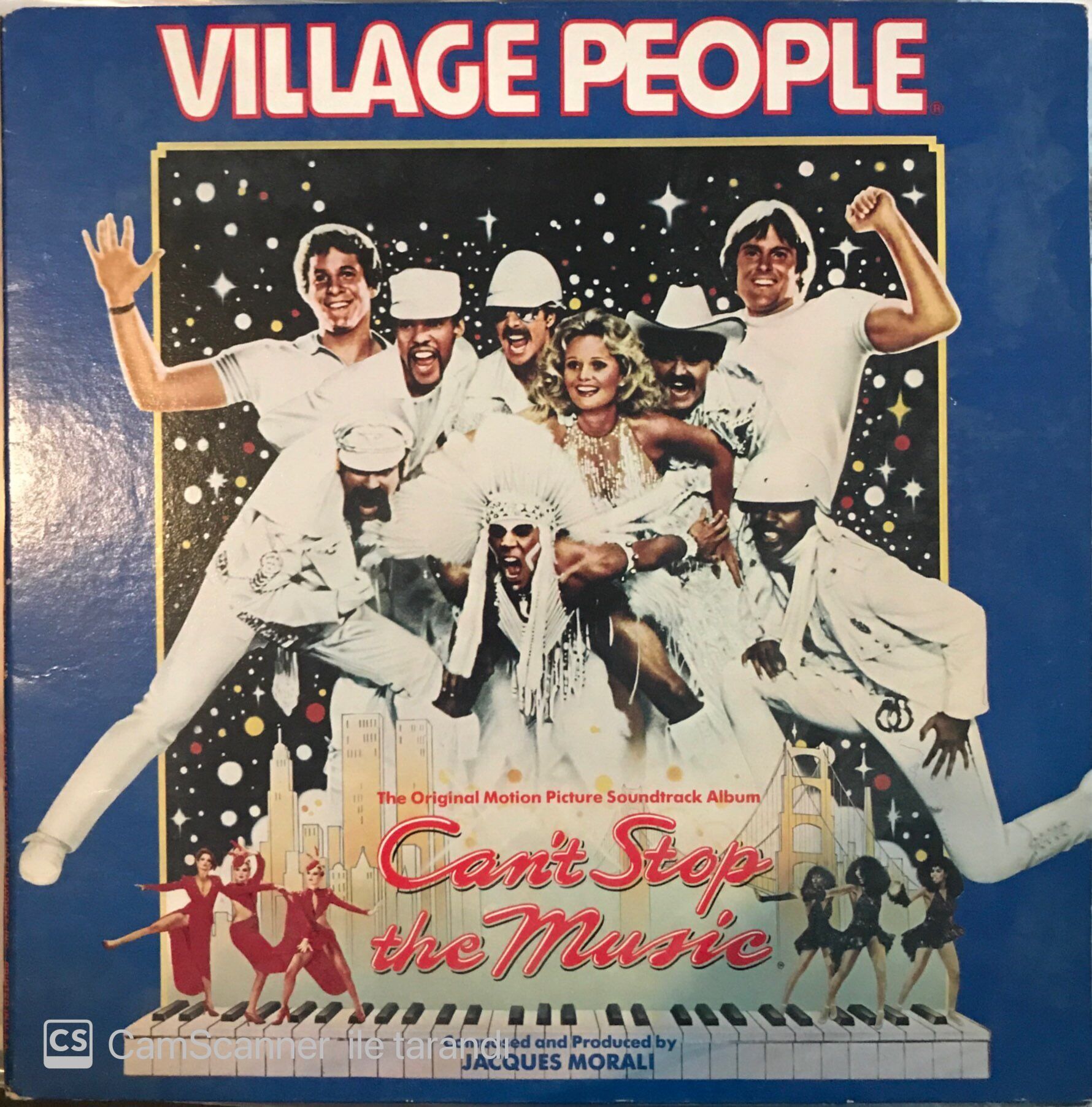 Village People The Original Soundtrack Can't Stop The Music LP