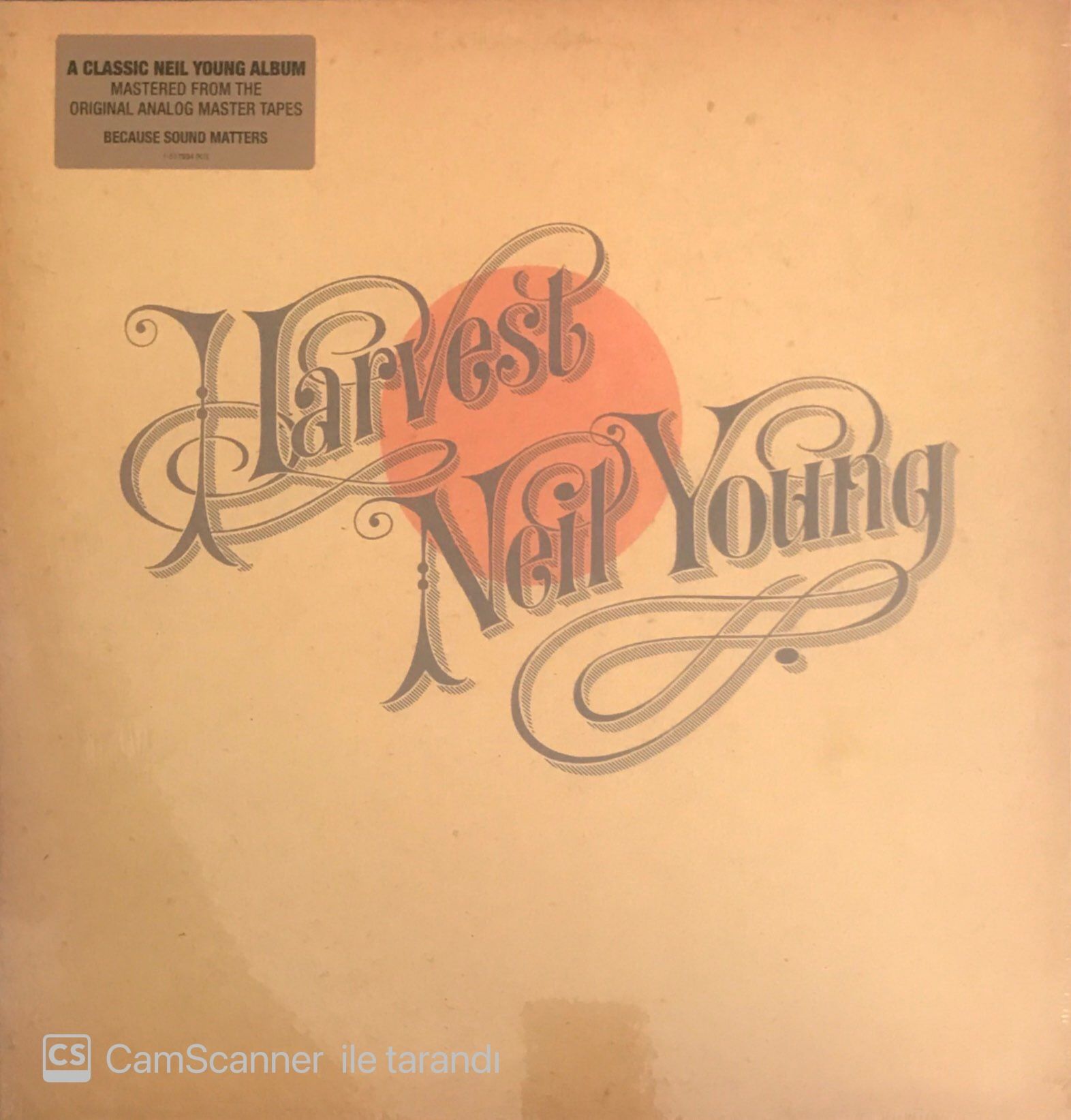 Neil Young Harvest LP