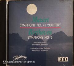 Mozart - Jupiter Symphony - Beethoven - Symphony No 5 - CD