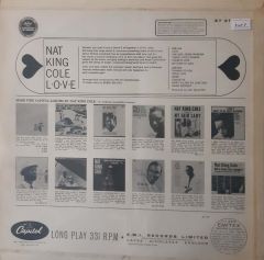 Nat King Cole Love LP