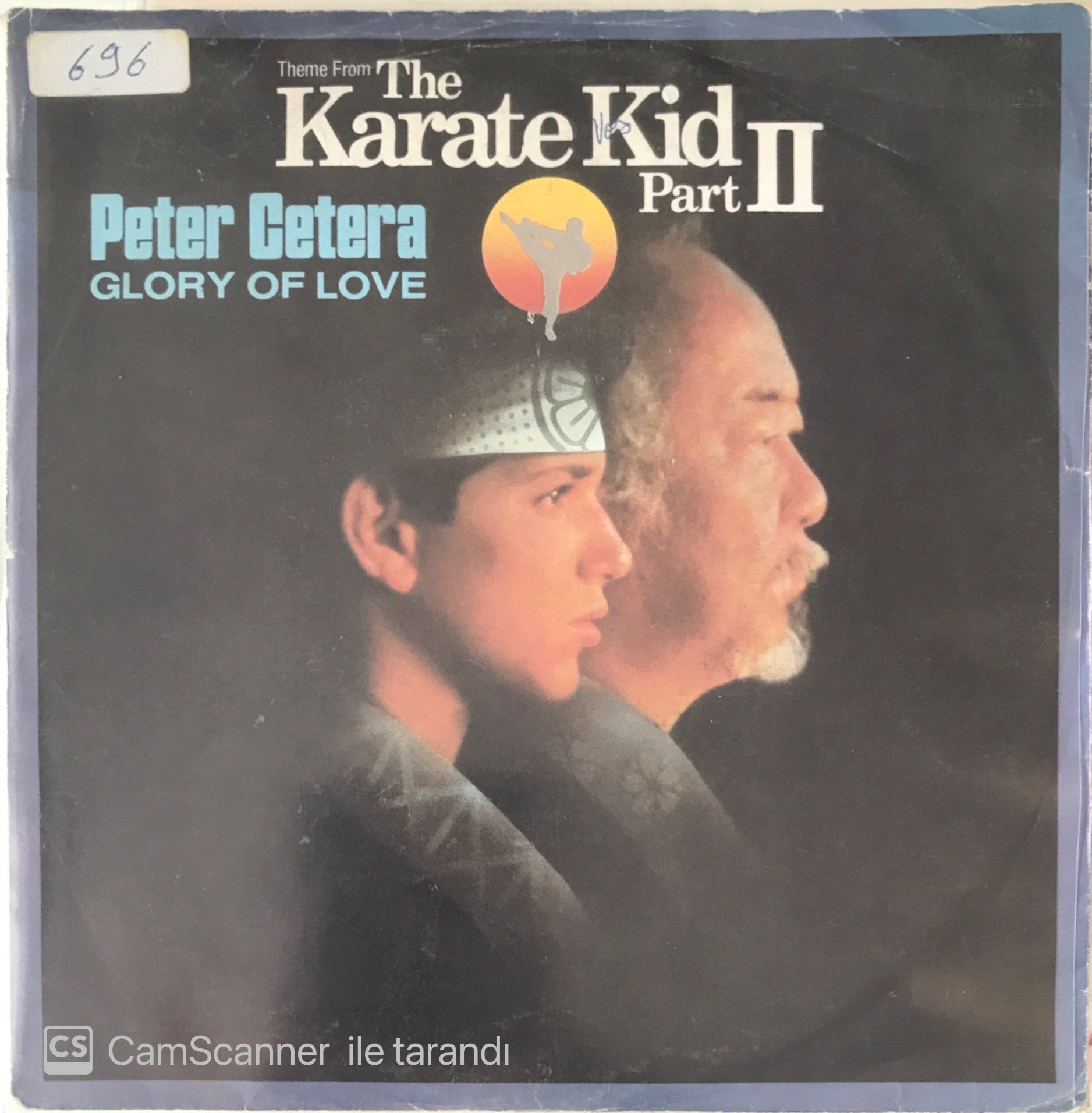 Theme From The Karate Kid Part II Peter Cetera Glory Of Love 45lik