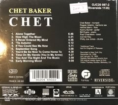 Chet Baker - Chet CD
