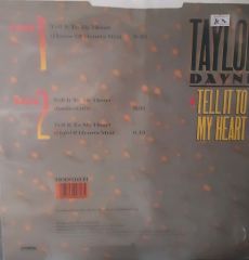 Taylor Dayne Tell It To My Heart LP