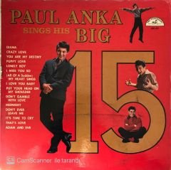Paul Anka Sings His Big LP 15'' LP