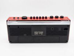 Crownwell Kasetçalar Bluetooth'lu Nostaljik Kasetçalar ve Radyo Kırmızı Renk