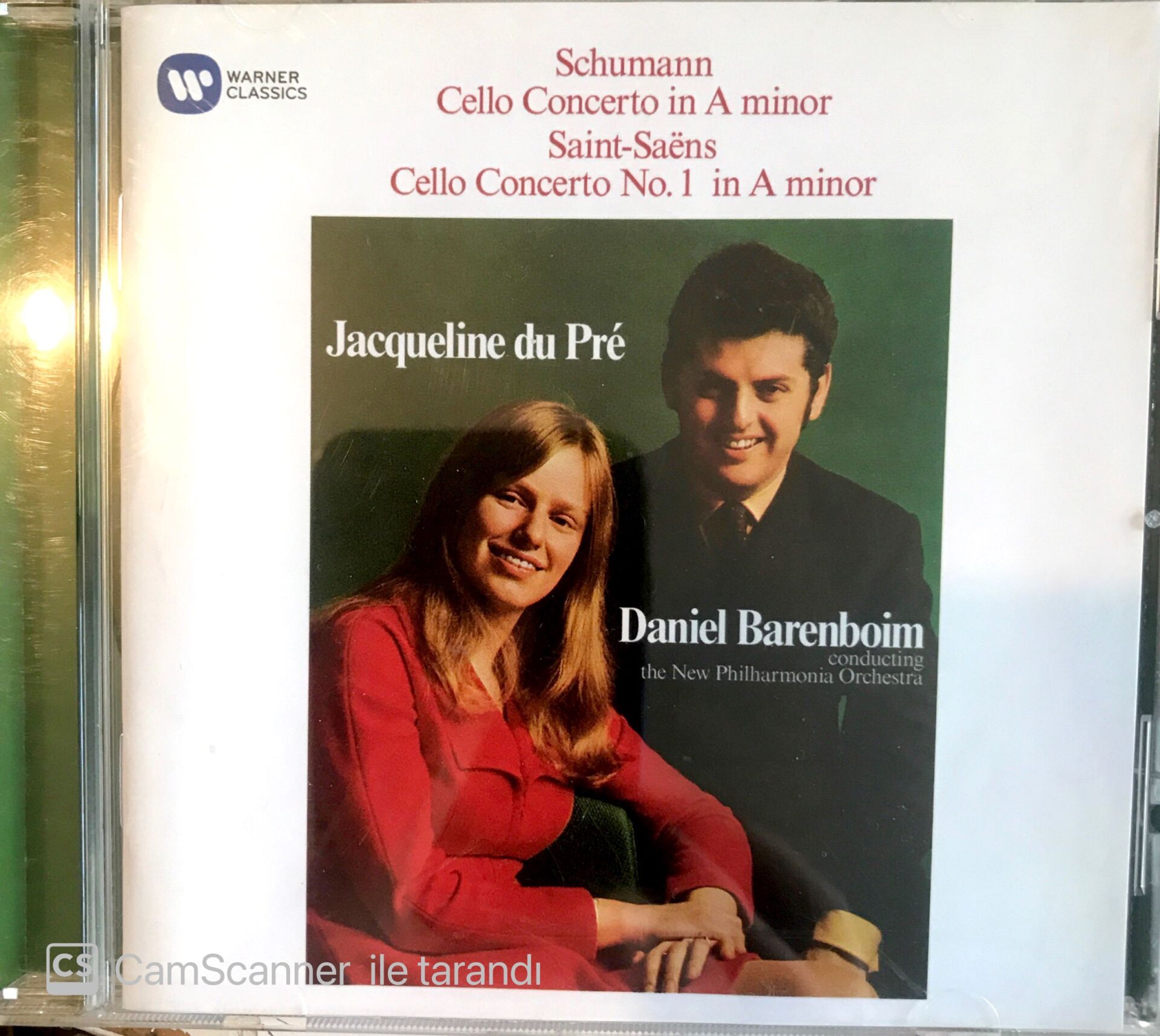 Jacqueline du Pre & Daniel Barenboim - Schumann Cello Concerto CD