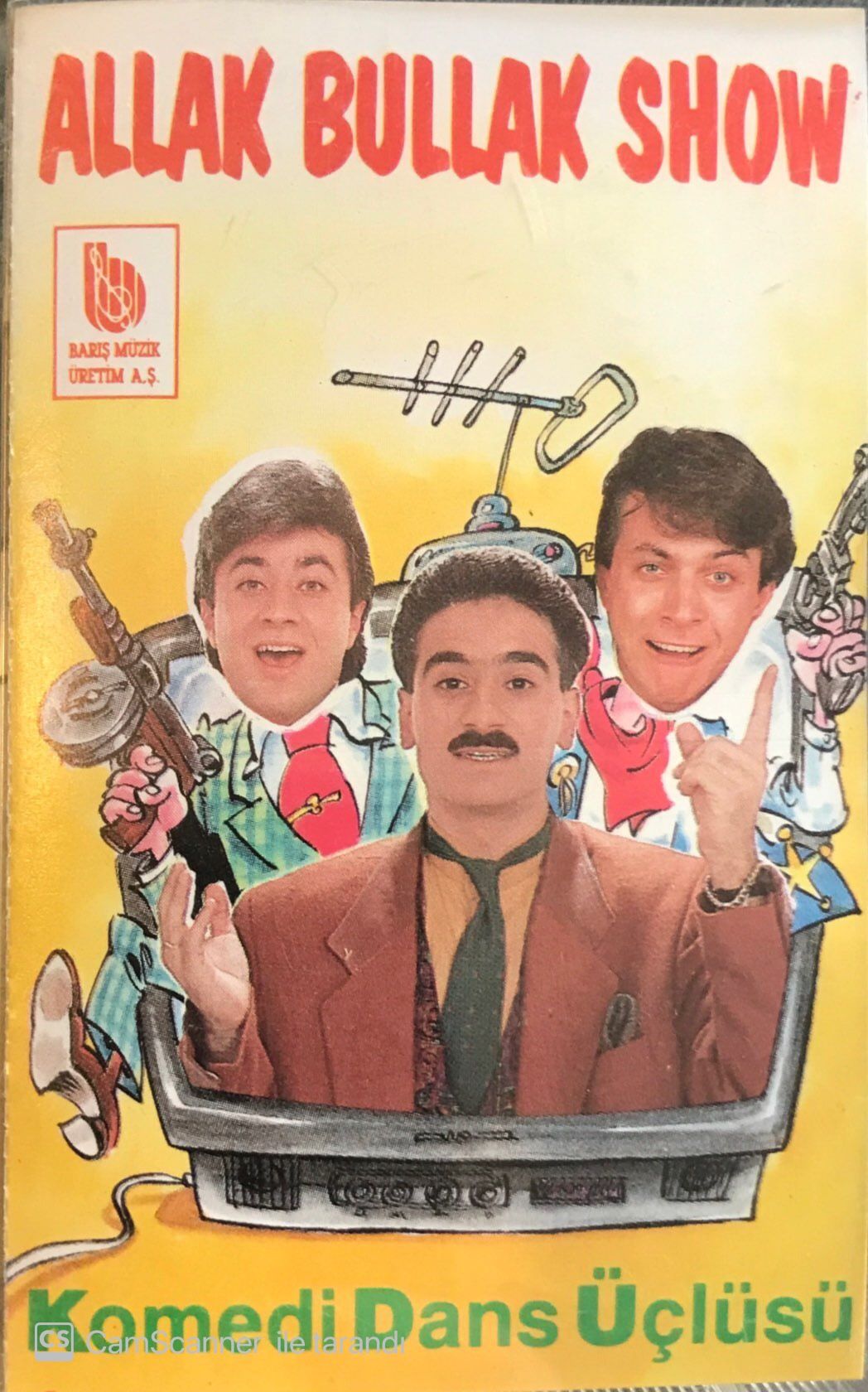 Komedi Dans Üçlüsü - Allak Bullak Show  KASET