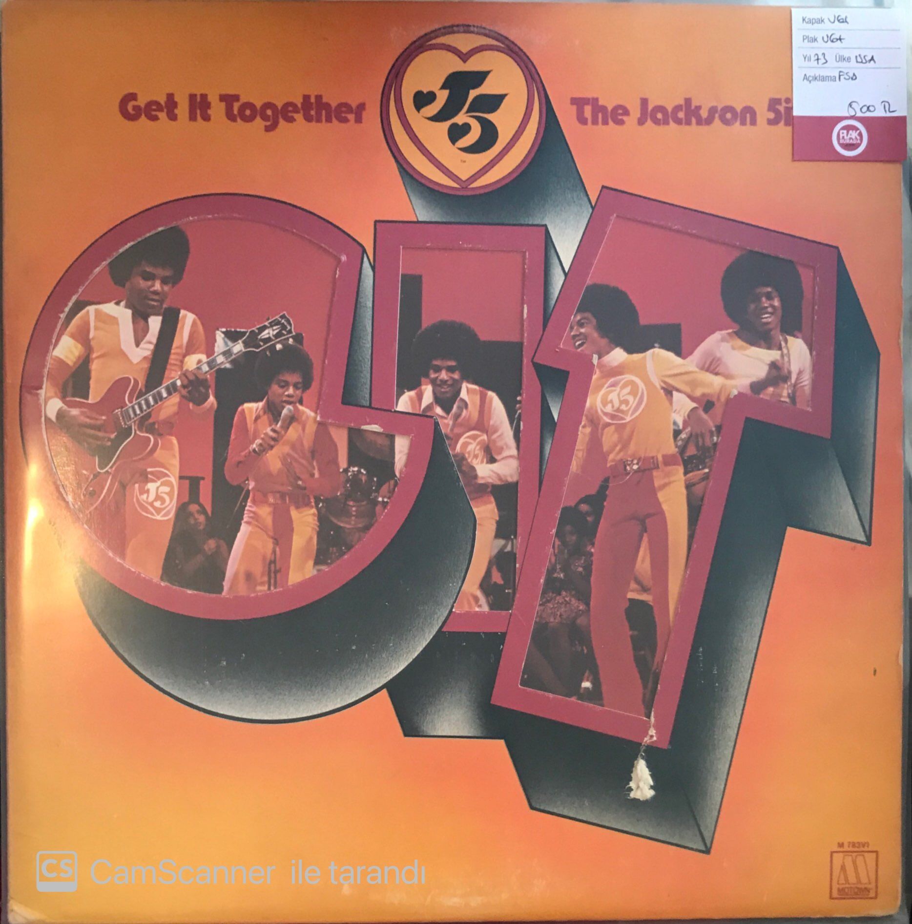 The Jackson Five - Get It Together LP