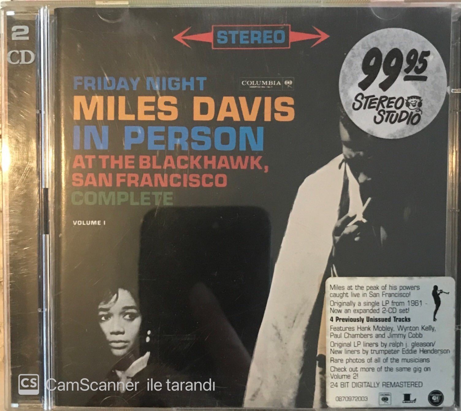 Miles Davis - In Person Friday Night At The Blackhawk, San Francisco Complete Volume 1 CD